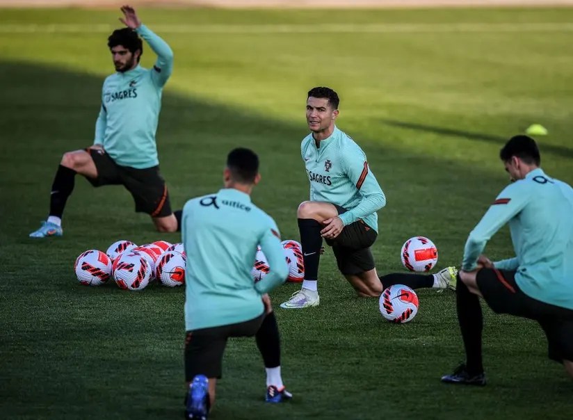 葡萄牙隊長克里斯蒂亞諾·羅納度(Cristiano Ronaldo)2026世界盃備戰畫面