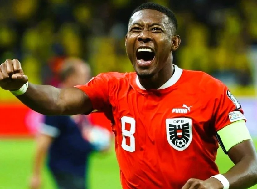 奧地利隊長阿拉巴(David Alaba)