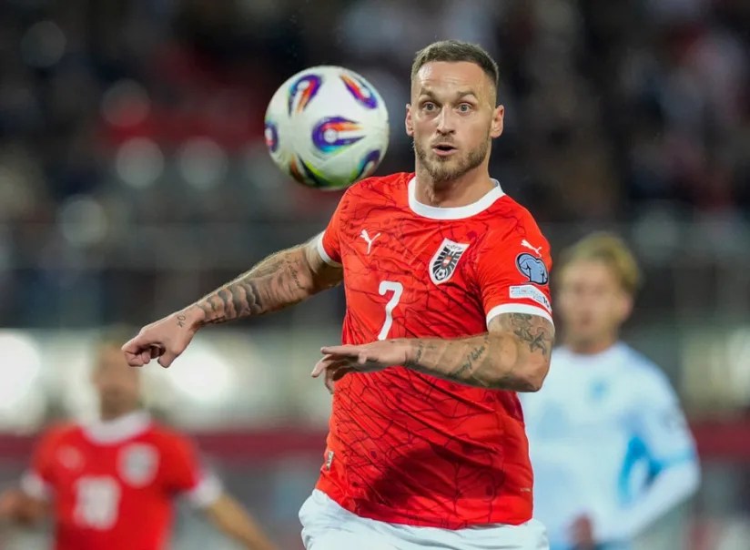 奧地利前鋒阿瑙托維奇(Marko Arnautovic)