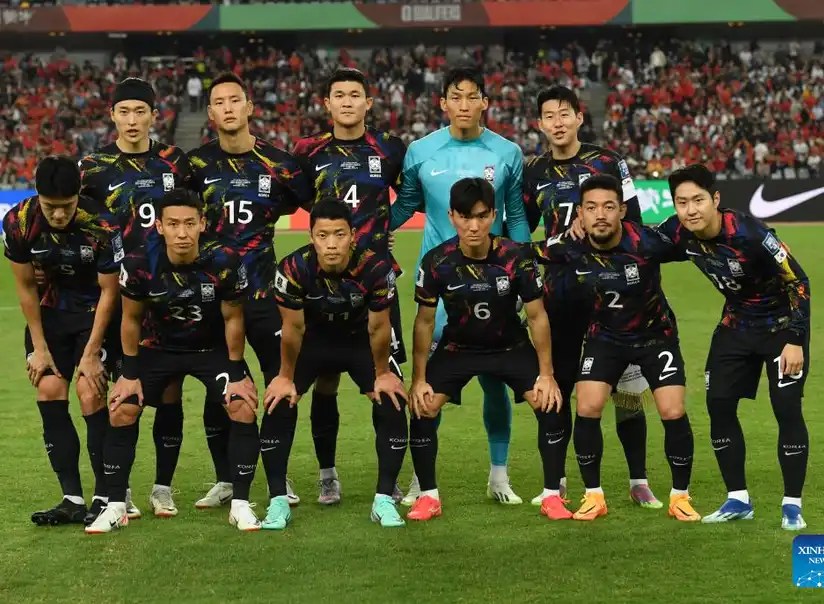 South Korea national team group training session at 2026 FIFA World Cup