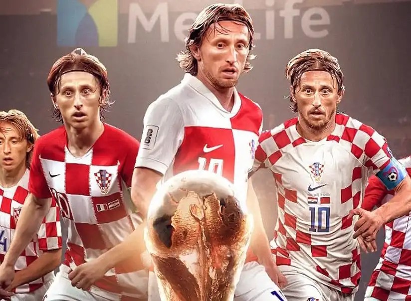 克羅埃西亞中場盧卡·莫德里奇（Luka Modrić）